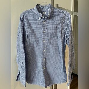 Men's Blue Checkered Shirt